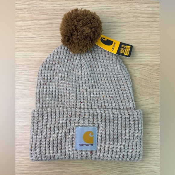 Carhartt Accessories - Carhartt Women's Pom-Pom‎ Knit Beanie NWT